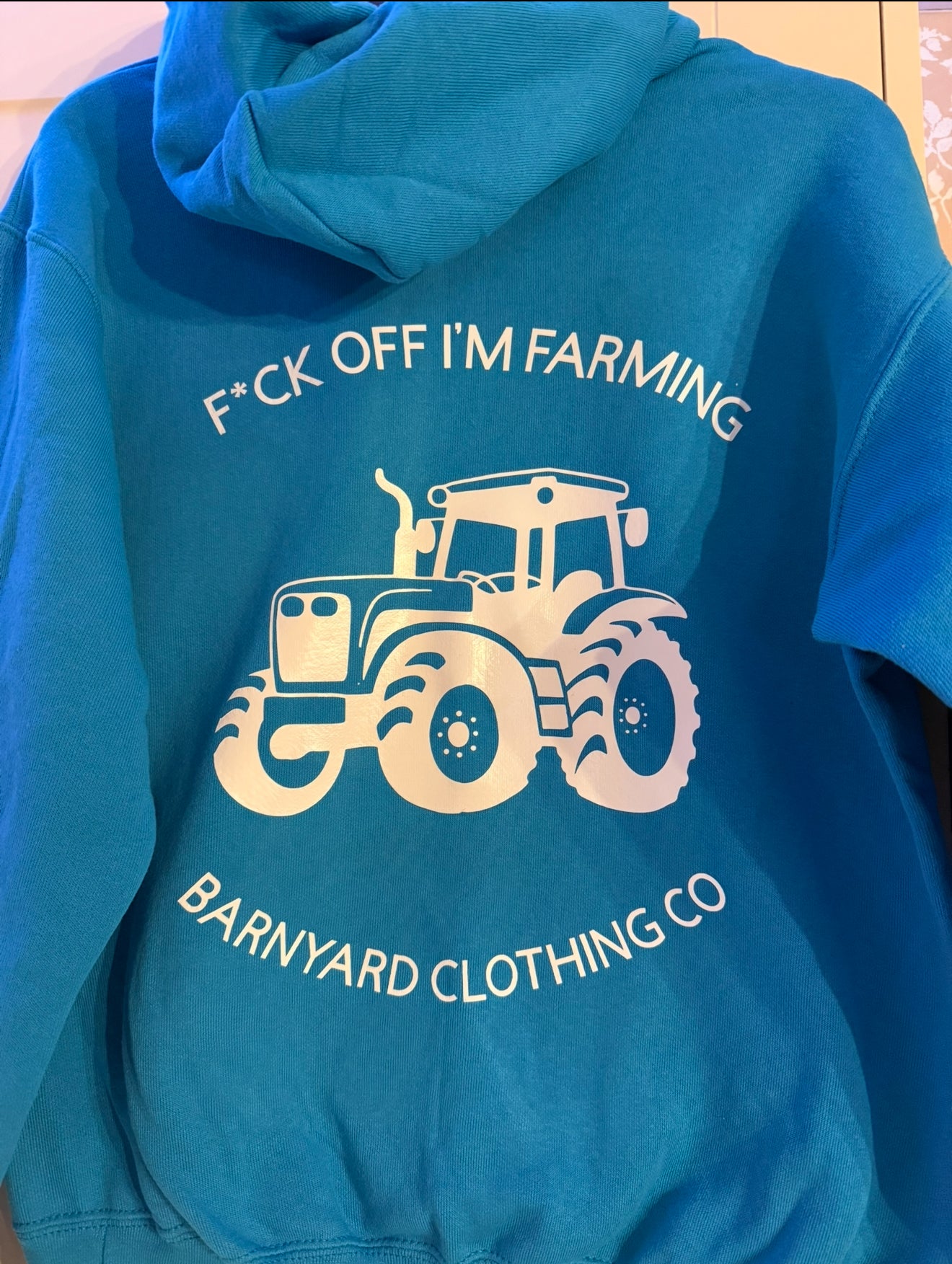 F*ck off I’m farming hoodie - Tractor Design