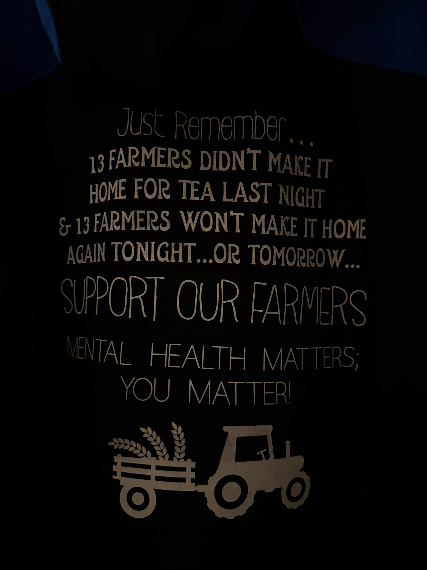 Mental Wellbeing ~ Mental Health Agriculture Hoodies