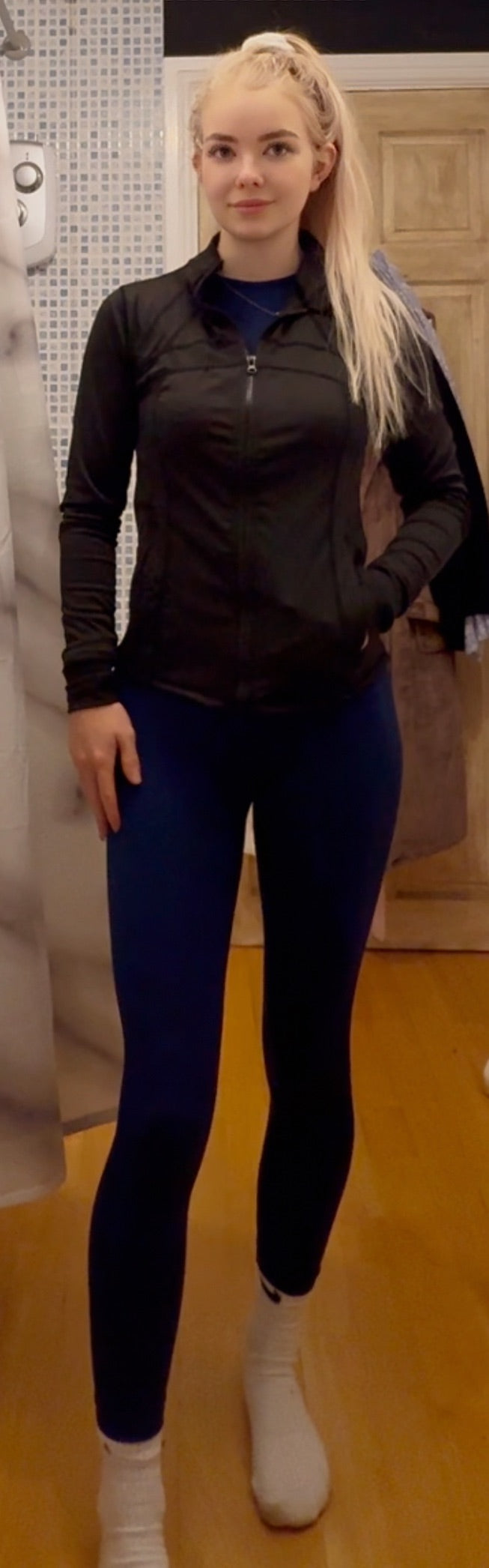 Barnyard Gym Stretchy Zipped Pocket Sports Jacket