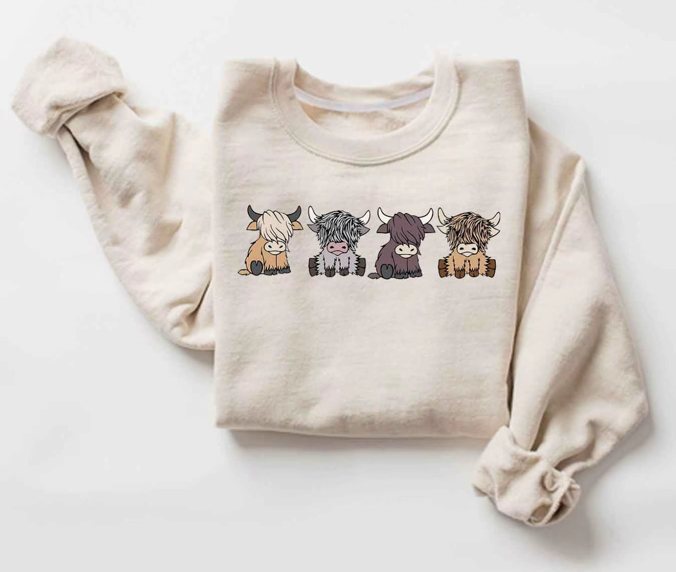 Highland Cow Sweatshirt