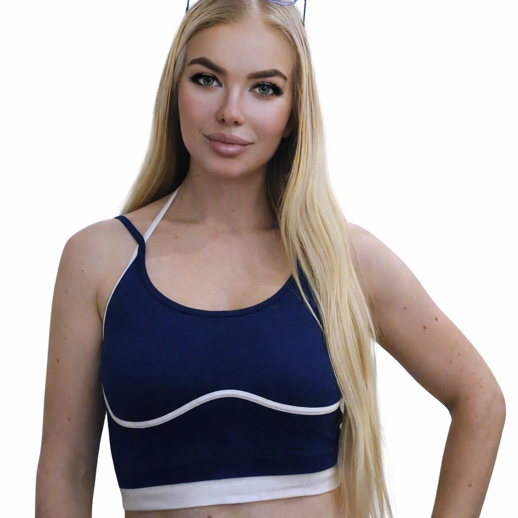 Barnyard Clothing Co Sculpt Fit Contrast Enhancement Crop Top