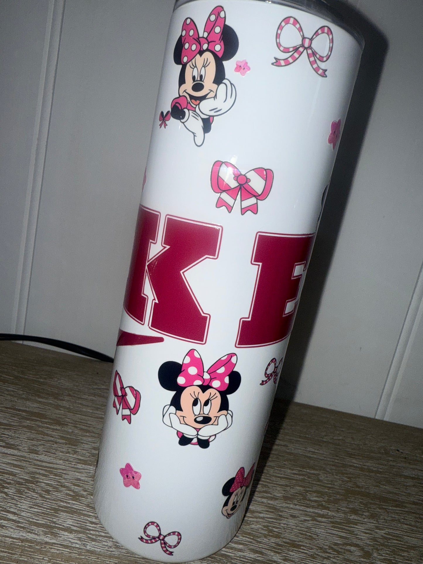 Minnie Mouse 20oz Handmade Tumbler
