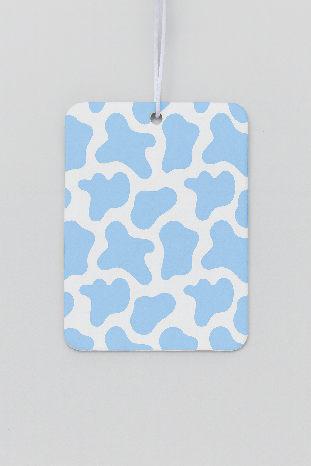 Blue Cow Print Air Freshener