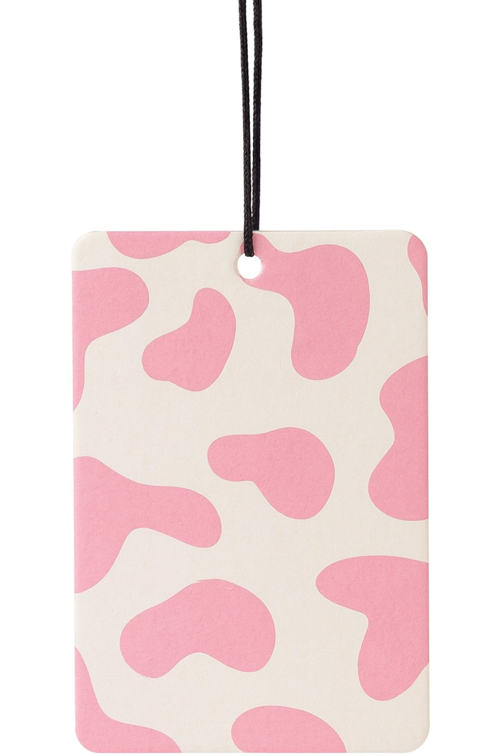 Pink Cow Print Air Freshener