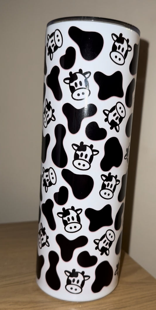 Cow Print Moo Tumbler