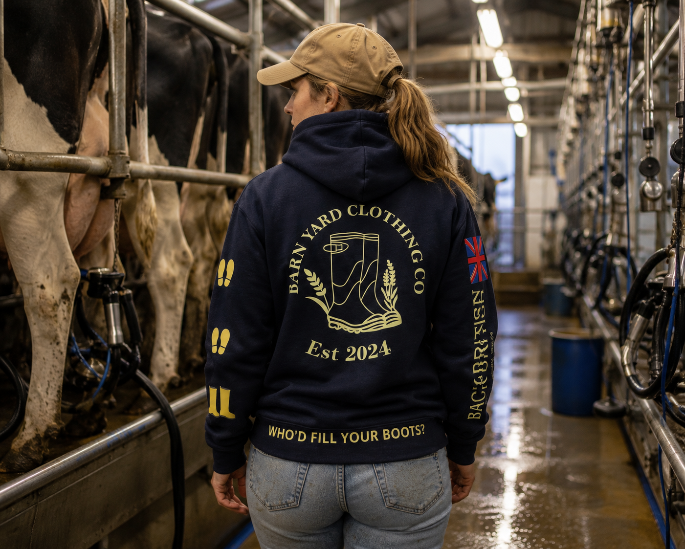 Barnyard Clothing Co – Who’d Fill Your Boots? Hoodie