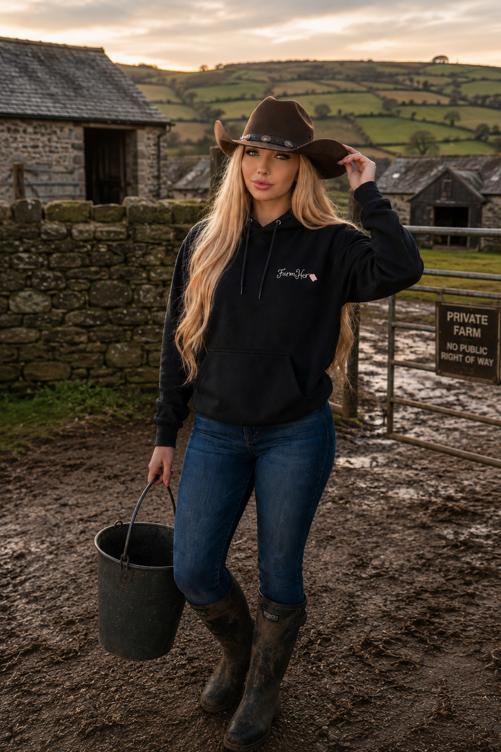 NEW ~ Agri-Lass Farmher Hoodie