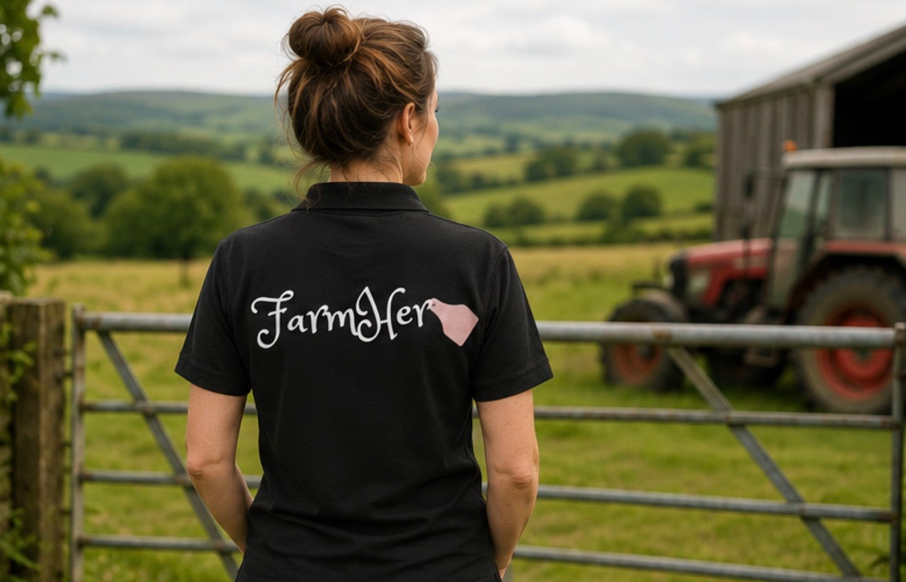 NEW ~ Agri-Lass Female Farmher Polo