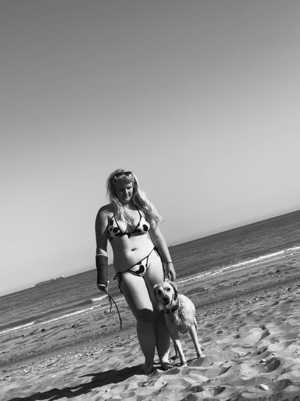 Cow Print Triangle Bikini