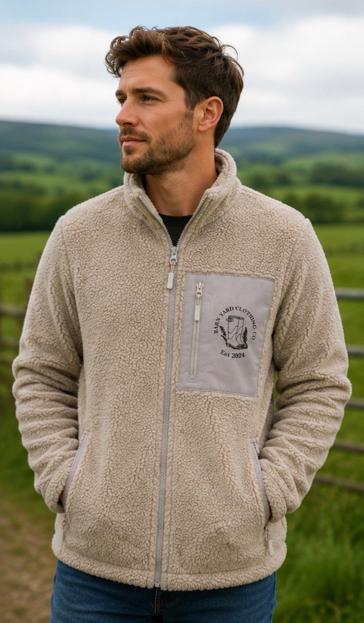 NEW ~ Borg Unisex Shepra Fleece