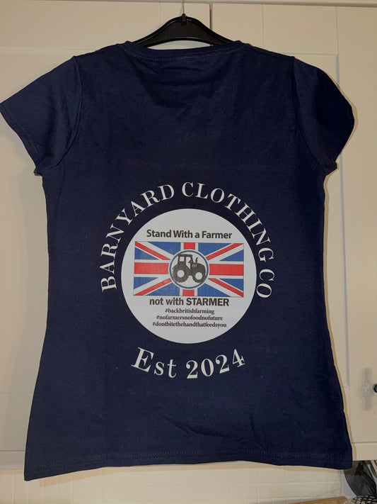 Back A Farmer Not Starmer T-shirts