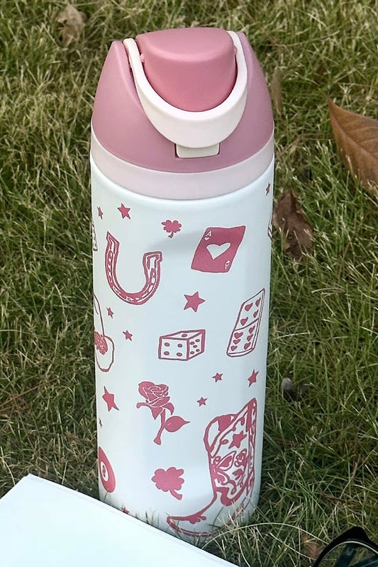 NEW ~ Cowboy Theme Insulated Cup 40oz