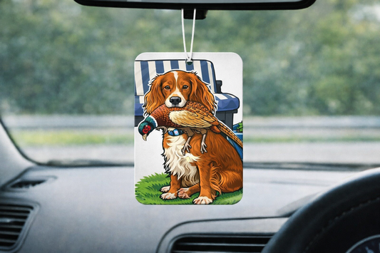 Golden Spaniel Air Freshener