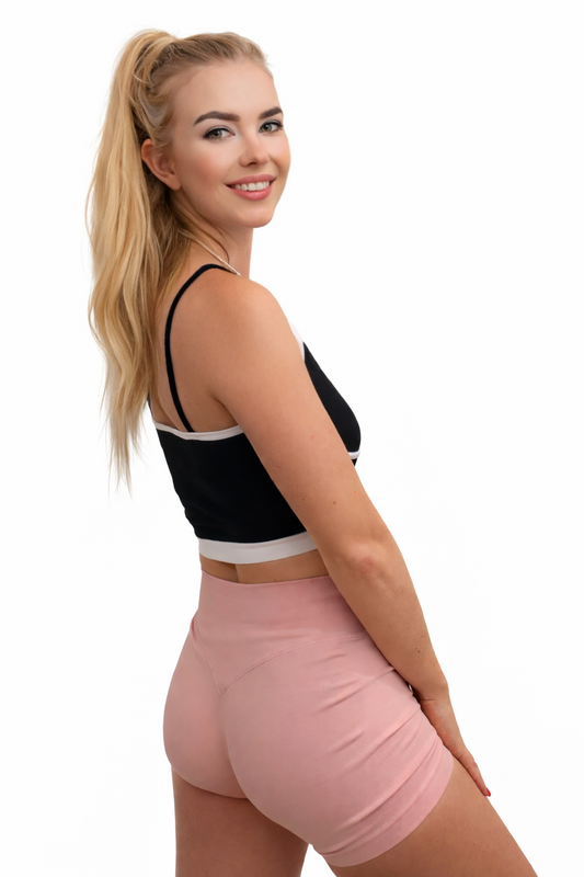 Barnyard Clothing Co Sculpt Fit Contrast Enhancement Crop Top