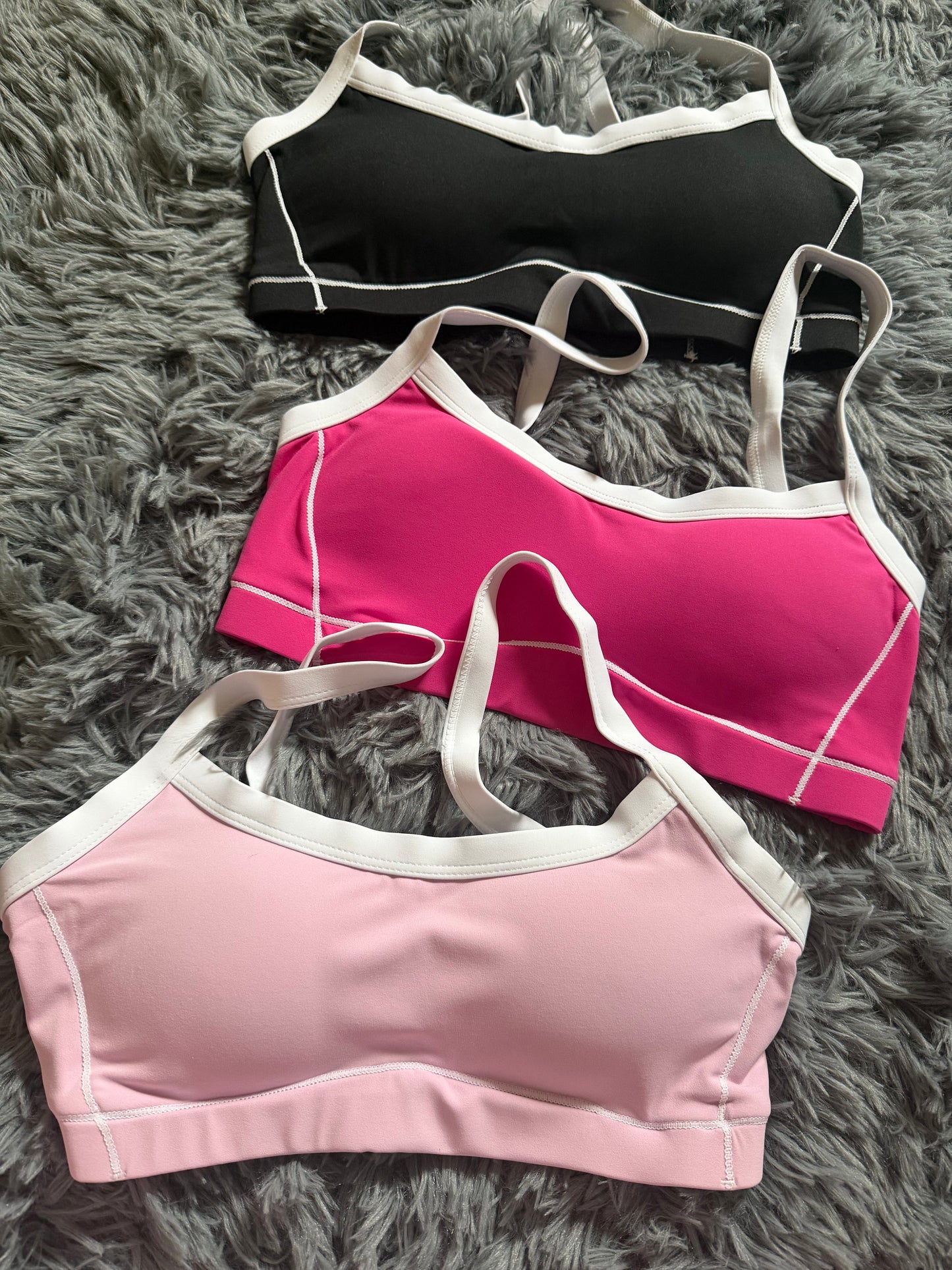 SculptFit Contrast Sports Top