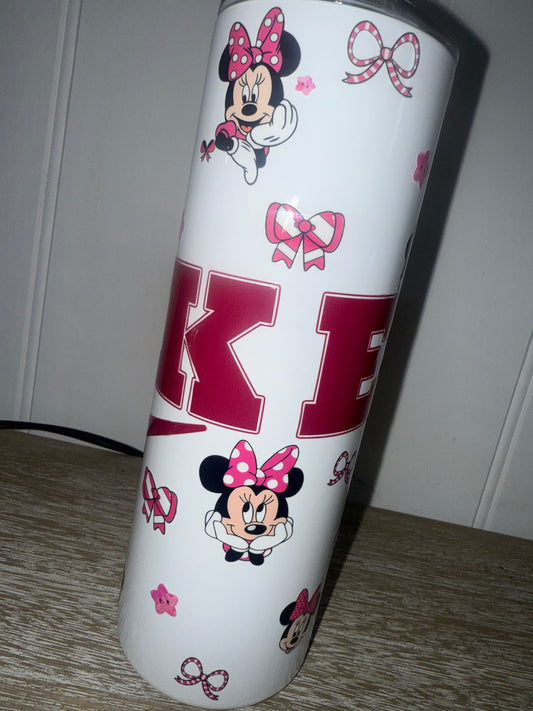 Minnie Mouse 20oz Handmade Tumbler