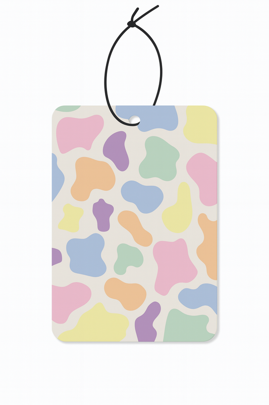 Multi Cow Print Air Freshener